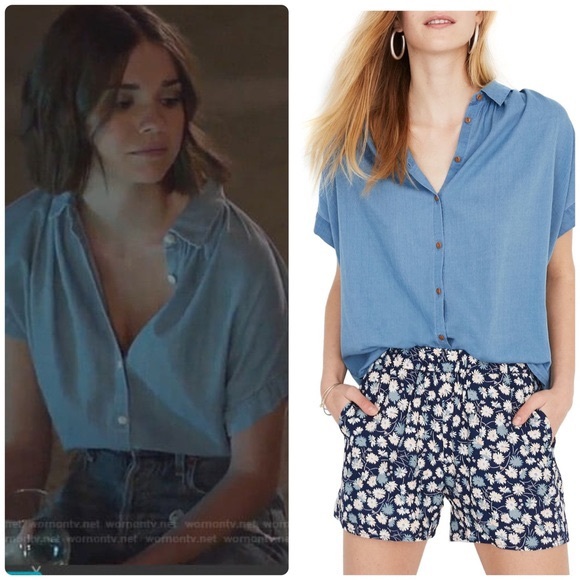 Madewell Tops - Madewell Central Button Front Shirt